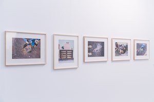 <a href='/art-galleries/marian-goodman-gallery/' target='_blank'>Marian Goodman Gallery</a> at Frieze London 2015 Photo: © Charles Roussel & Ocula